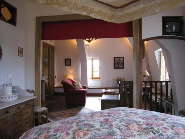 Château de Flée Semur-en-Auxois Chambre photo